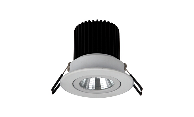 LED 5W COB嵌灯 可调角度 开孔70mm 黄光白光中性光