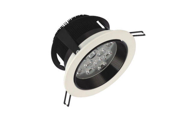 LED 12W车铝筒灯开孔135mm 黄光/白光/中性光